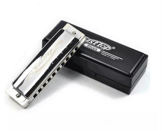 Easttop mundharmonika Blues Harp - model T008