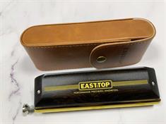 Easttop Kromatisk Mundharmonika - EAP12 wood med taske