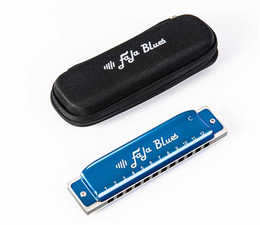 Easttop Fala 12 huls Blues harp med alu. kam - C tone