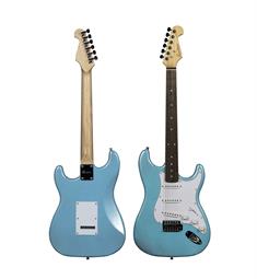 Pearl River Elektrisk Guitar - GST10-BL front og bagside