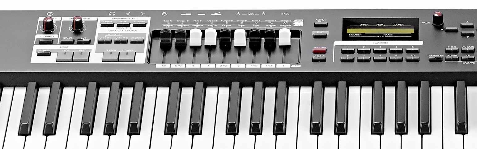 Hammond SK1 - 88 tangenter stage keyboard. Køb det i dag