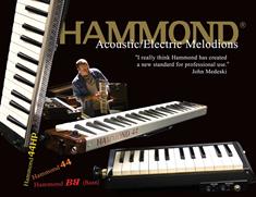 Hammond PRO-24B BAS Elektrisk Akustisk Melodica program