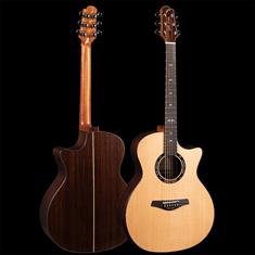 Mike Lawson guitar m/cutaway - ML8000-GCB - NAS backside