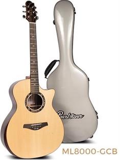 Mike Lawson guitar m/cutaway - ML8000-GCB - NAS hardcase