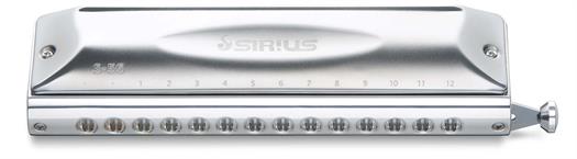 Suzuki Sirius S-56S - 14 huls kromatisk mundharmonika med "Straight Slide".
