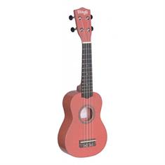 Stagg sopran ukulele inkl. gigbag - Lips Red