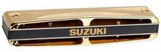 Suzuki Promaster Gold Valved MR-350GV mundharmonika bagside