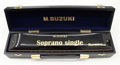Suzuki Sopran Tremolo mundharmonika SS-37 åben æske