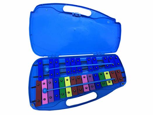 Metallophone i hardcase - 26 toner