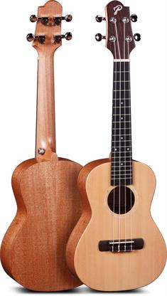 US30-C Ukulele front og bagside