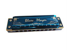Easttop Blues Player PR020 mundharmonika - 7 stk. pakke blå