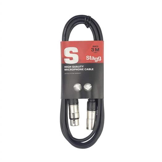 Stagg SMC3 Mikrofonkabel XLR/XLR (M/F) - 3m.