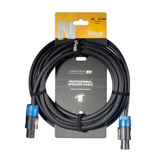 Stagg Speakon kabel Spk/Spk (han/han) 3,0m