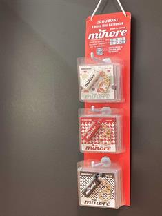 Suzuki Minore display hanging