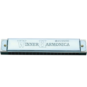 Suzuki Winner Tremolo 20 Harmonica  - C 