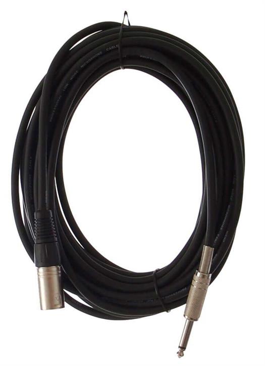 HiEnd kabel XLR(han) til stort jack - 10 meter